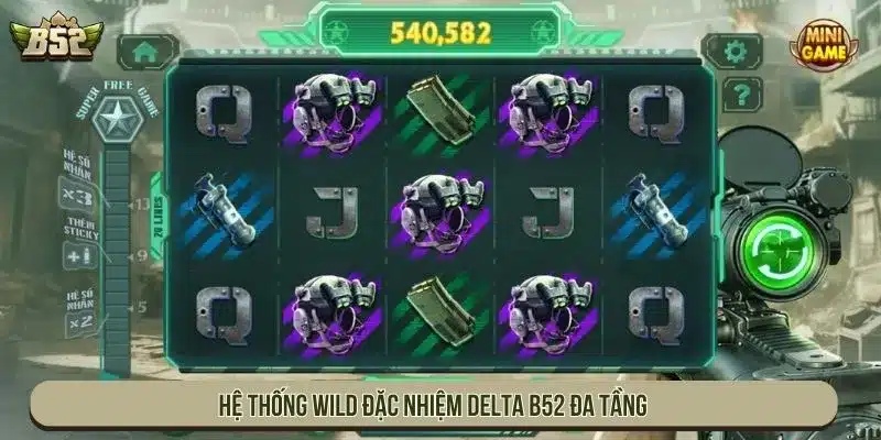 Hệ thống Wild Đặc Nhiệm Delta B52 đa tầng